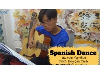 Spanish Dance Guitar | Huy Thiện | Lớp nhạc Giáng Sol Quận 12